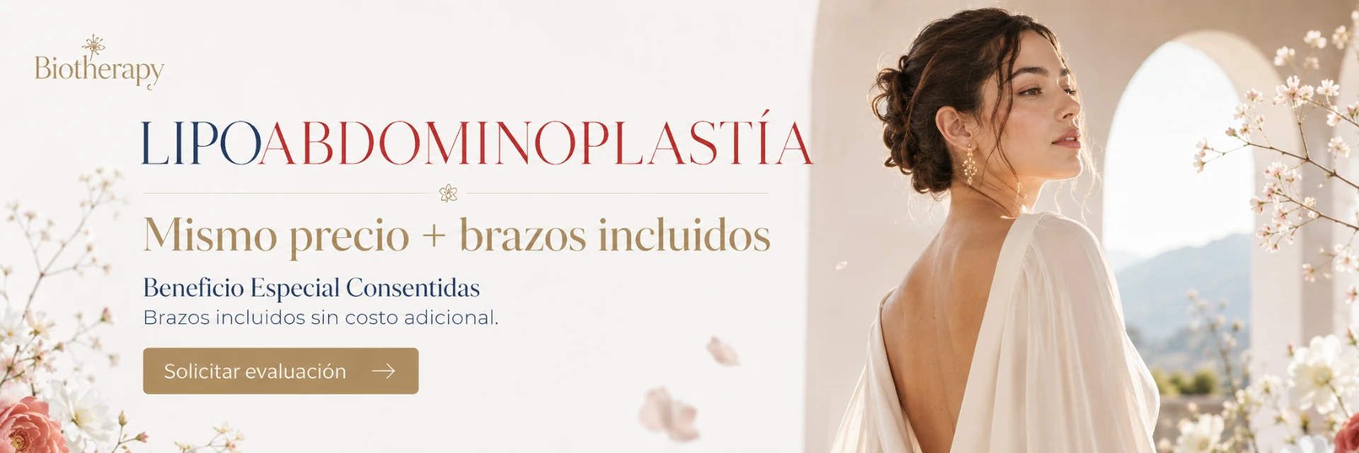 Lipoabdominoplastía — Mismo precio + brazos incluidos, beneficio Especial Consentidas